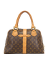 Manhattan GM, &pound;695, Handbags, Brown, Canvas, Back view